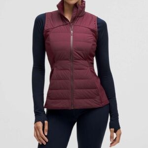 LULULEMON Down for It All Vest Garnet 4